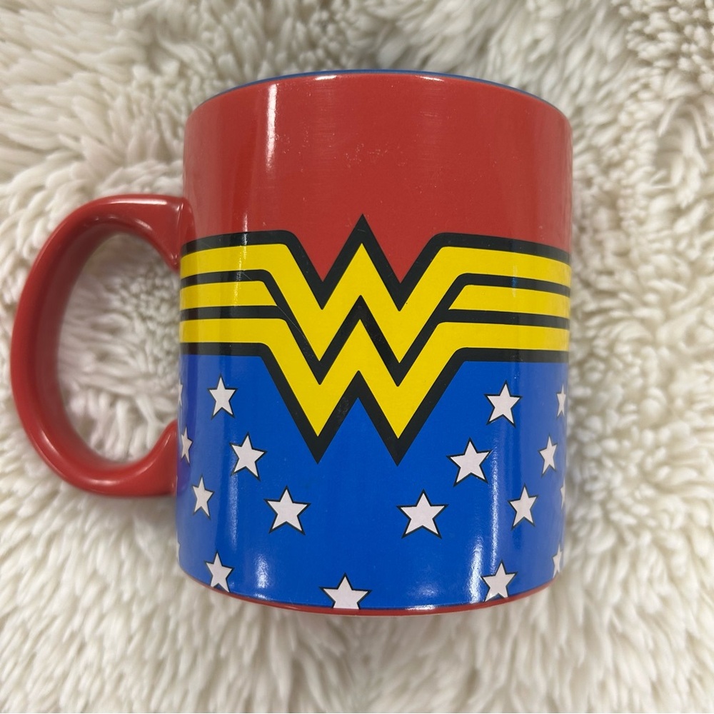 DC Comics Red and Blue Wonder Woman Mug